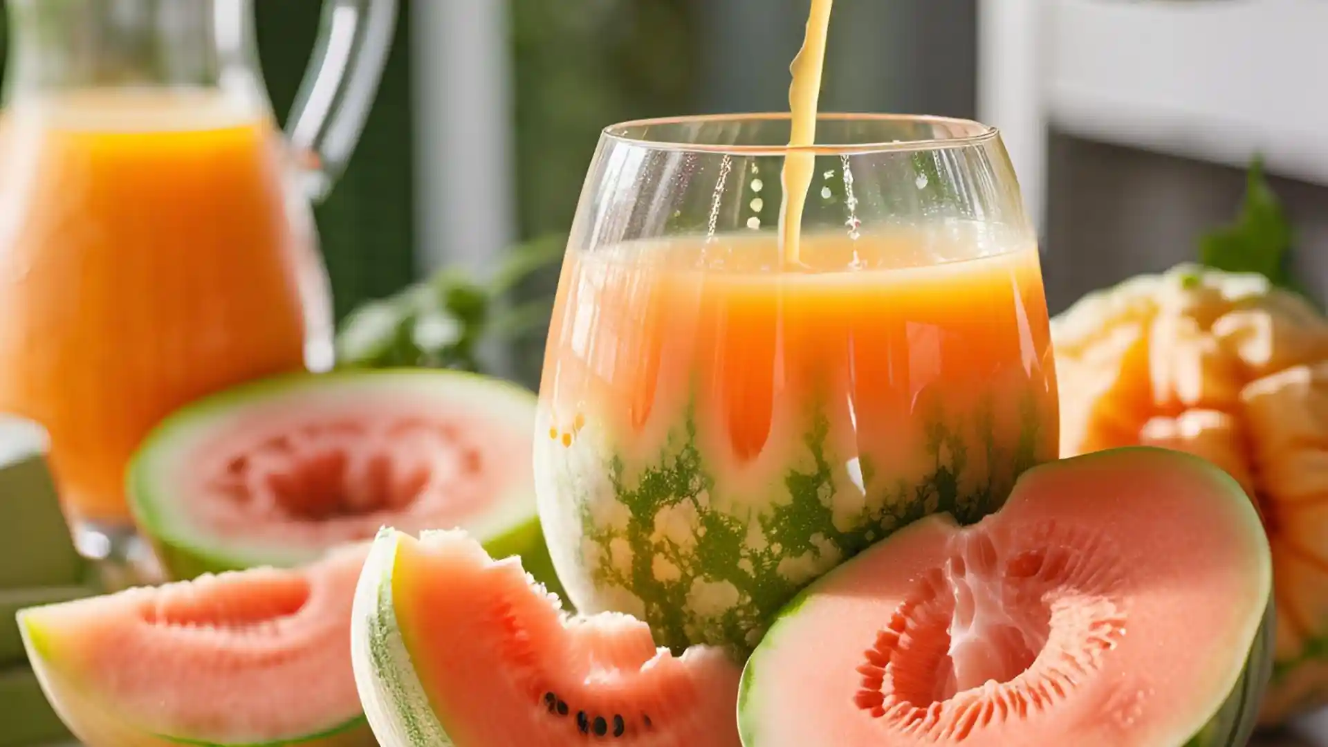 jus semangka melon