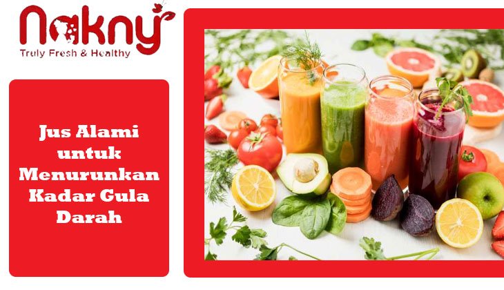 Jus Alami untuk Menurunkan Kadar Gula Darah