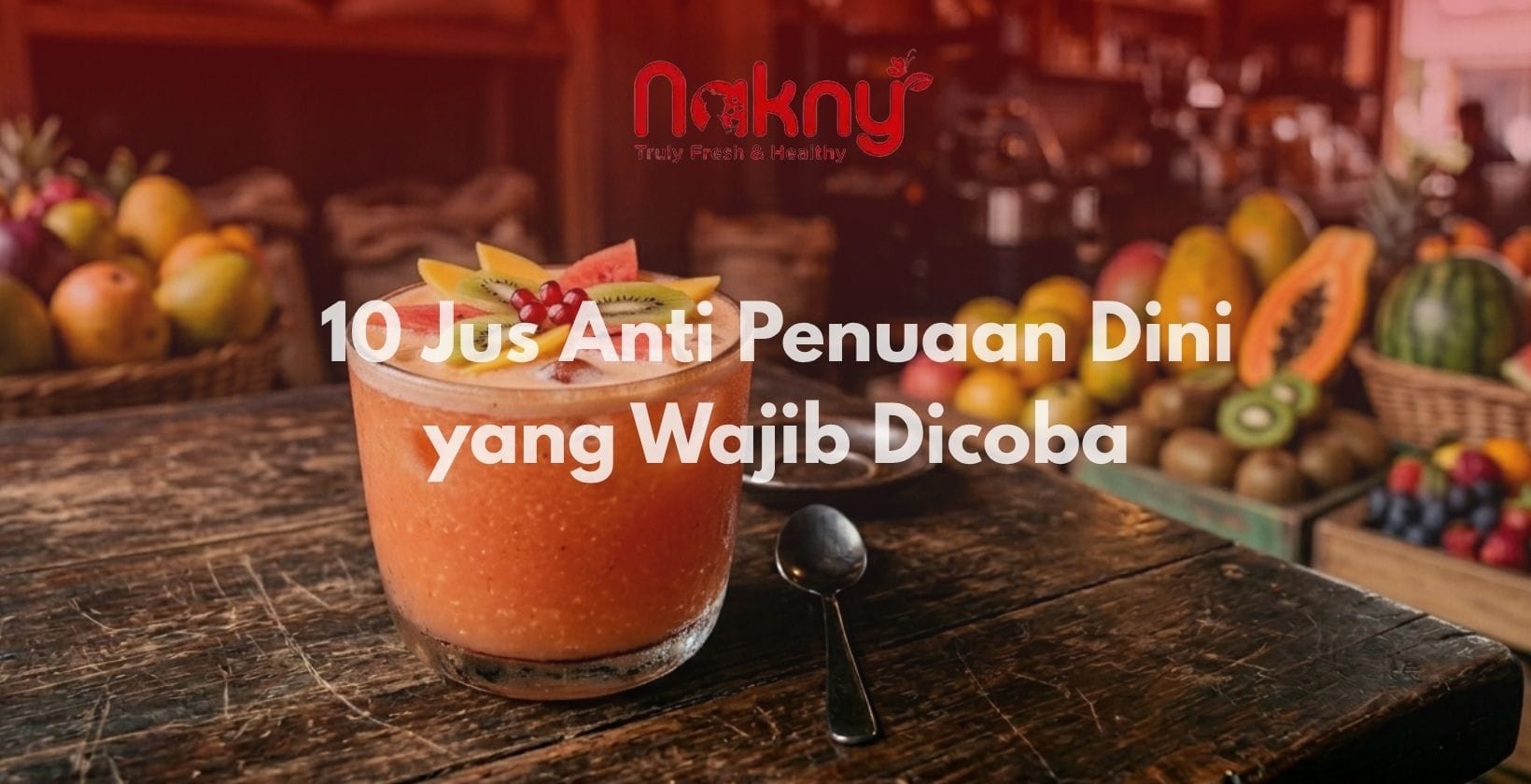jus anti penuaan dini